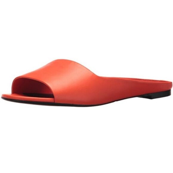 Via Spiga Women's Hana Leather Slide Sandals Size 6.5 - Picture 10 of 11